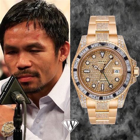 manny pacquiao rolex.